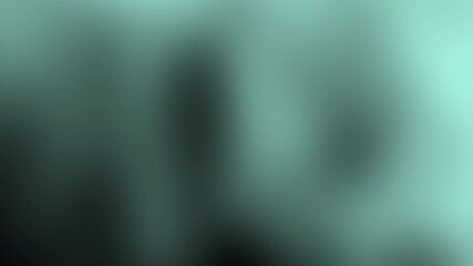 Poster - A teal and black abstract blurred background with smooth color transitions and soft gradients, Abstract texture Gradient motion Background animation.