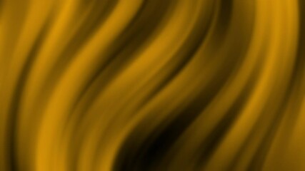 Poster - Golden and black abstract waves blend smoothly, creating a dynamic and luxurious flowing background, Abstract texture Gradient motion Background animation.