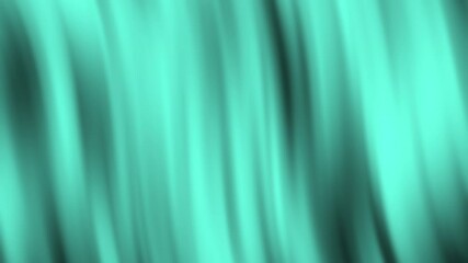 Poster - Soft turquoise light streaks create a smooth, abstract background with flowing, vertical lines, Abstract texture Gradient motion Background animation.
