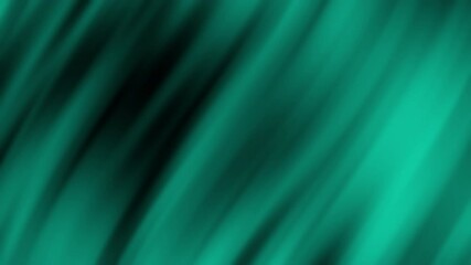 Poster - A soft, abstract background with flowing emerald and teal gradients and a blurred, diagonal motion effect, Abstract texture Gradient motion Background animation.