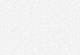 Vector pattern. Modern stylish texture. Repeating curve wave lines. Monochrome on white background. Trendy graphic design.
