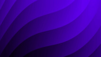 Poster - Abstract wavy purple background with smooth gradient and flowing curved lines, Abstract texture Gradient motion Background animation.