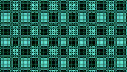 Leinwandbilder - Pixelated bitmap gradient texture. Retro pixel art, green dither pattern. Leisure or arcade games duotone 8 bit background. Vector illustration
