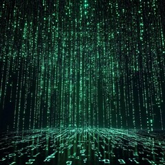 binary code background