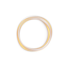 Poster - Golden Light Circle and Neon Ring on Transparent Background. Glowing Portal Effect with Shining Circular Lines and Soft Glow for PNG Use in Advertising, UI Elements, or Futuristic Design