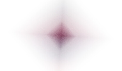 Aufkleber - Abstract diamond shape with red border and purple gradient texture.