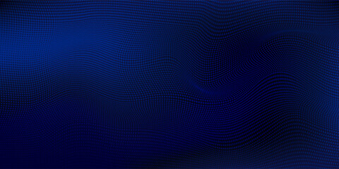 Poster - Modern light point Hi-tech digital technology concept. High tech computer illustration with purple and dark blue gradient background