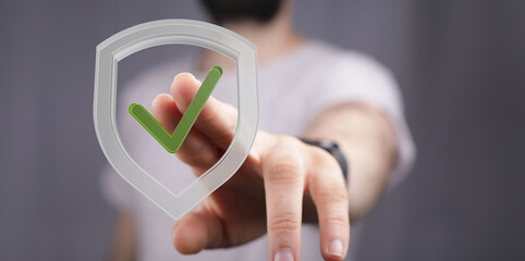 Aufkleber - Secure your data with our advanced cybersecurity solutions.  Trusted protection, verified access.