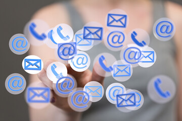Poster - Reach out to us via email, phone, or online chat.  We're here to help!