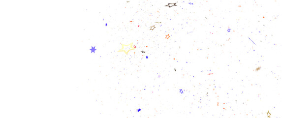 Fototapete - Pixelated Starry Night