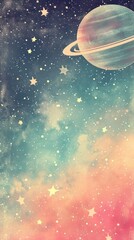 Wall Mural - galaxy planet astronomy universe.