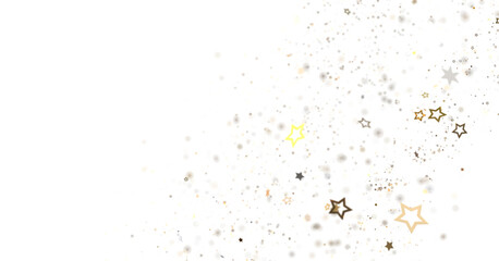Aufkleber - Golden Confetti Celebration