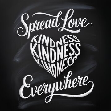 Spread Love and Kindness Everywhere: Inspiring Positive Connections Through Art and Expression.