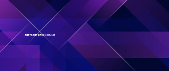 Poster - Modern purple abstract background. With straight lines pattern. Web banner, wallpaper, banner, brochure. Geometric shape background.	
