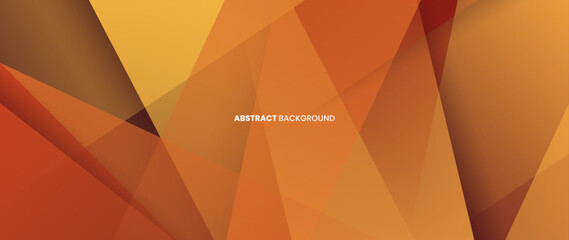 Poster - Modern orange abstract background. With straight lines pattern. Web banner, wallpaper, banner, brochure. Geometric shape background.