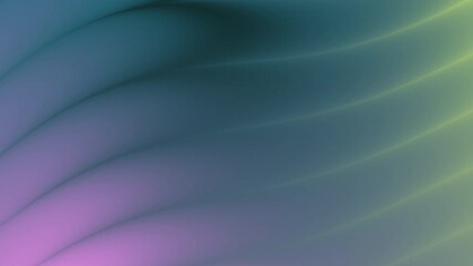 Poster - Abstract Colorful Wave Patterns with Gradient Shades and Light Effects