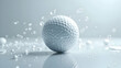 © ModernFiles - Millennium Golf Ball: Future-Proof Design Elements on Perfectly Clear Surface