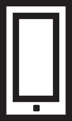Poster - Simple Smartphone Icon Clean Vector Illustration for Mobile App Design