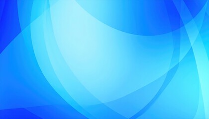 Poster - Calm blue abstract background graphic design digital artwork modern aesthetic smooth textures visual serenity