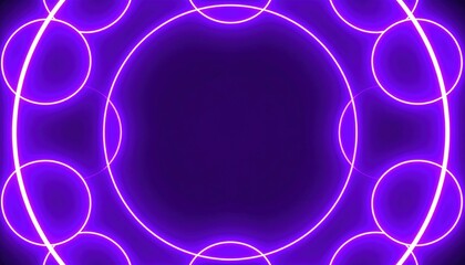 Poster - Vibrant neon light patterns abstract art digital illustration creative environment enthralling viewpoint visual concept