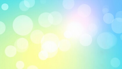Poster - Dynamic light bokeh abstract background digital art vibrant colors soft focus creative design concept