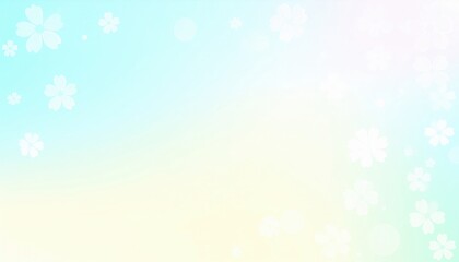 Poster - Winter wonderland scene abstract background digital art soft colors ethereal mood