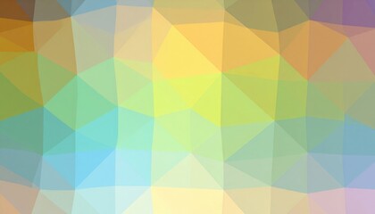 Poster - Abstract colorful geometric pattern digital art vibrant design visual art aesthetic creative concept