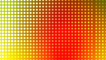 Poster - Dynamic colorful dot patterns digital art abstract design modern aesthetic vibrant environment