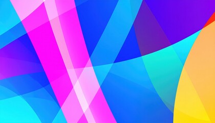 Poster - Vibrant abstract patterns digital art colorful background graphic design bright environment modern concept for creativity