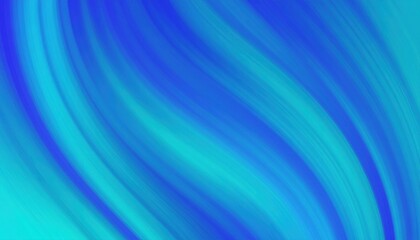 Poster - Dynamic blue waves flowing abstract background digital art vibrant calm environment artistic perspective