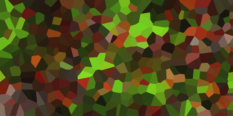 Aufkleber - Abstract mosaic background featuring an intricate pattern of geometric shapes and earthy tones, perfect for modern design projects and visual compositions.