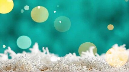 Poster - Vibrant Abstract Background with Colorful Bokeh and Shimmering Texture for Creative Projects