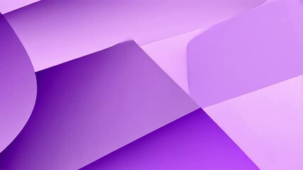 Poster - Abstract geometric background in soft purple tones with layered shapes and smooth gradients