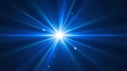 Poster - Bright Star Burst with Dynamic Light Rays Abstract Background for Design Projects