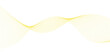 © Noor Al Barakah - Abstract glowing golden wave lines on black horizontal background. clean and modern style with elegant curves, lines, light reflections