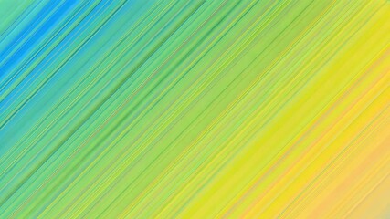Poster - Vibrant Abstract Background with Smooth Gradient Stripes in Blue, Green, and Yellow Tones