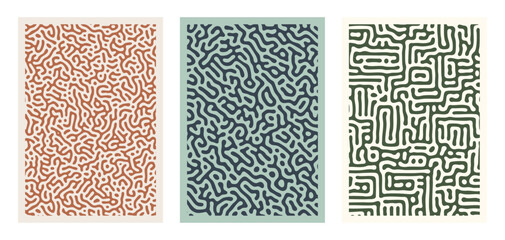 Turing Pattern Abstract Psychedelic Background