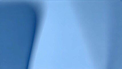 Poster - Abstract blue background with soft gradients and subtle blurred shadow silhouette effect