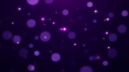 Poster - Ethereal Purple Bokeh Background with Soft Lights and Dreamy Glow for Creative Designs