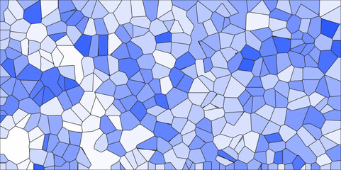Leinwandbilder - light blue crystallize abstract background in light sweet vector illustration. black stoke colors stone tile pattern. Cement kitchen decor. abstract mosaic polygonal vector background .	