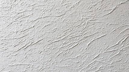 Poster - Textured white surface creating dynamic linear patterns, generating geometric abstract shapes with visual depth for graphic design backgrounds and creative visual compositions