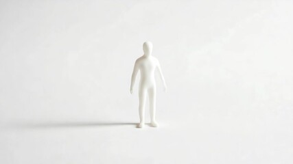 Aufkleber - A mannequin standing in front of a white background, suitable for use in fashion or commercial photography