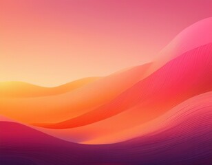 Fototapete - vibrant gradient background showcasing a blend of warm pink and orange hues in an artistic design