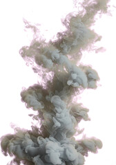 Poster - Abstract smoke cloud in motion. Artistic design. isolated on transparent background