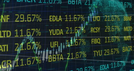 Poster - Image of financial data processing on grid