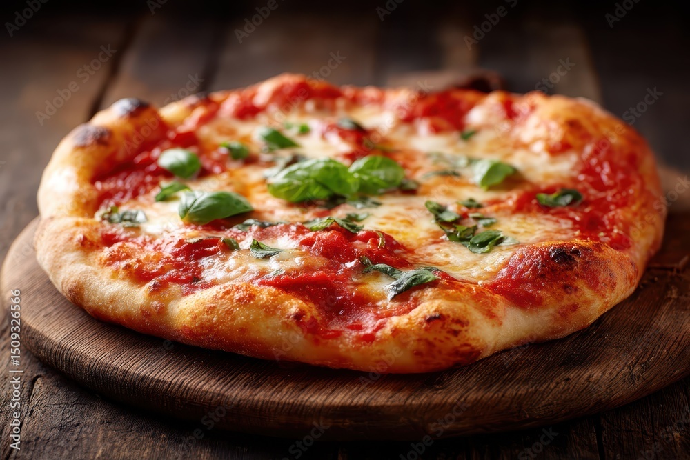 Pizza Mit Basilikum