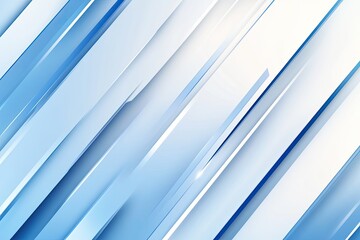 Aufkleber - Abstract diagonal lines in light blue and white