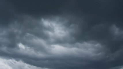 Wall Mural - Dark storm clouds