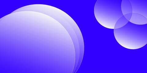 Aufkleber - Minimalist blue geometric background. Vector illustration