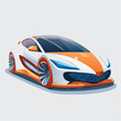 © Achmad - Futuristic Sports Car Design Sleek Vector Illustration